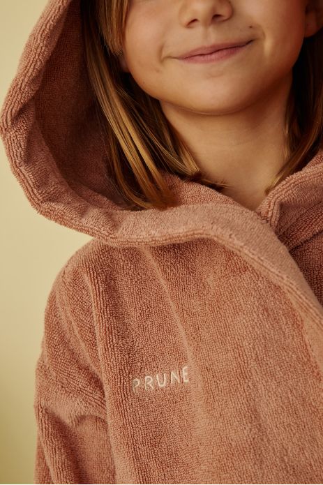 Personalizable kids’ bathrobe in soft terry cloth