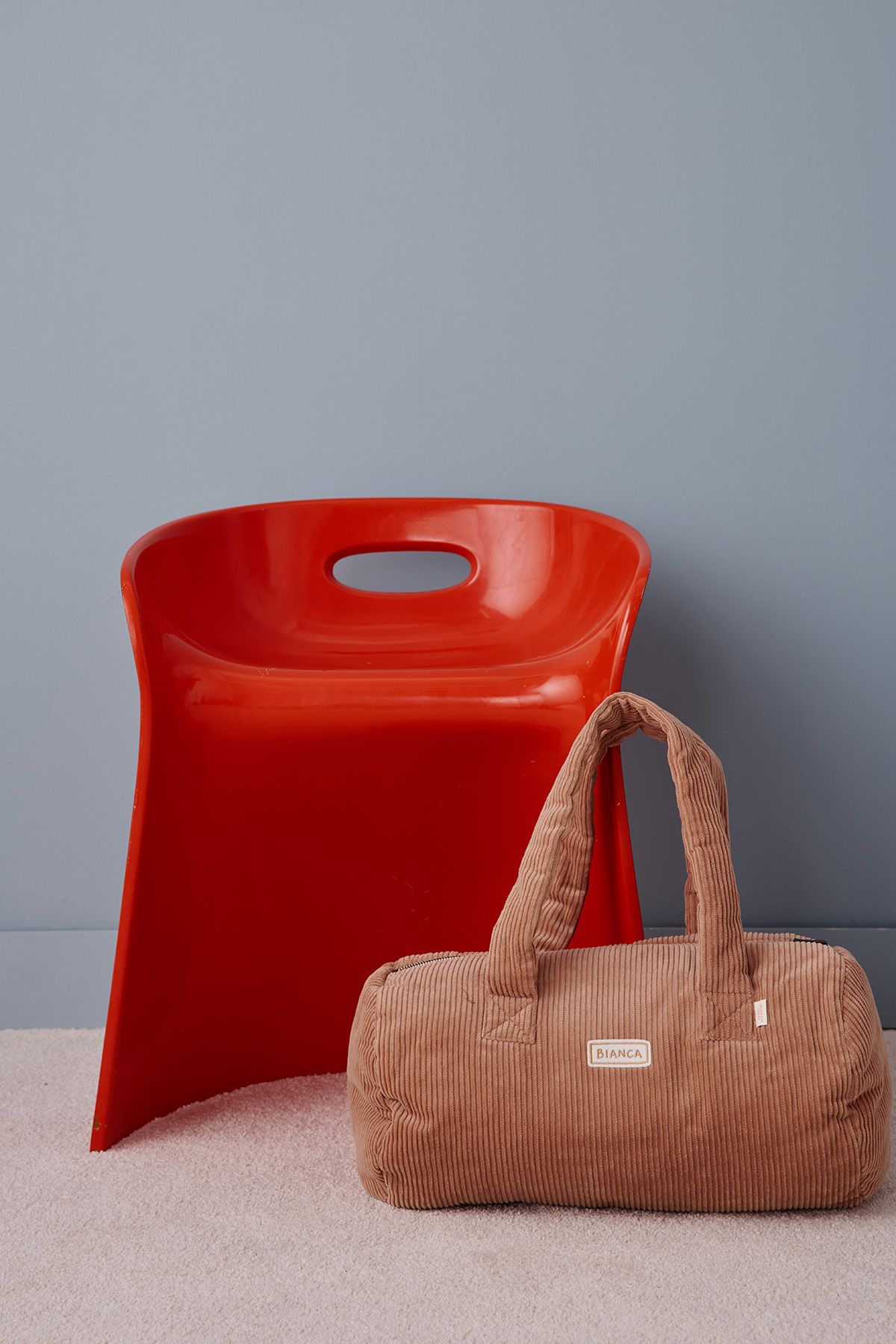 sac bowling bébé sac de sport enfant personnalisable en velours côtelé