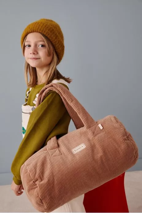 sac bowling bébé sac de sport enfant personnalisable en velours côtelé