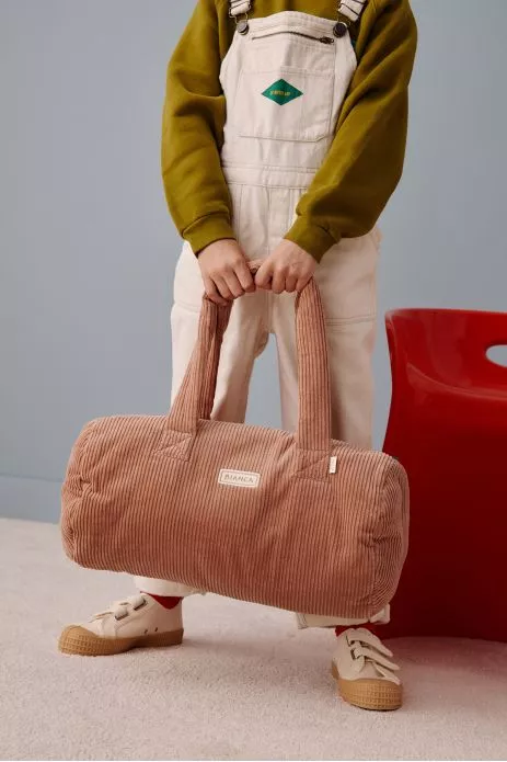 sac bowling bébé sac de sport enfant personnalisable en velours côtelé