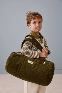 sac bowling bébé sac de sport enfant personnalisable en velours côtelé