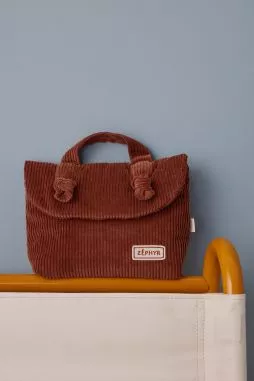 Neceser personalizado de pana para bebés