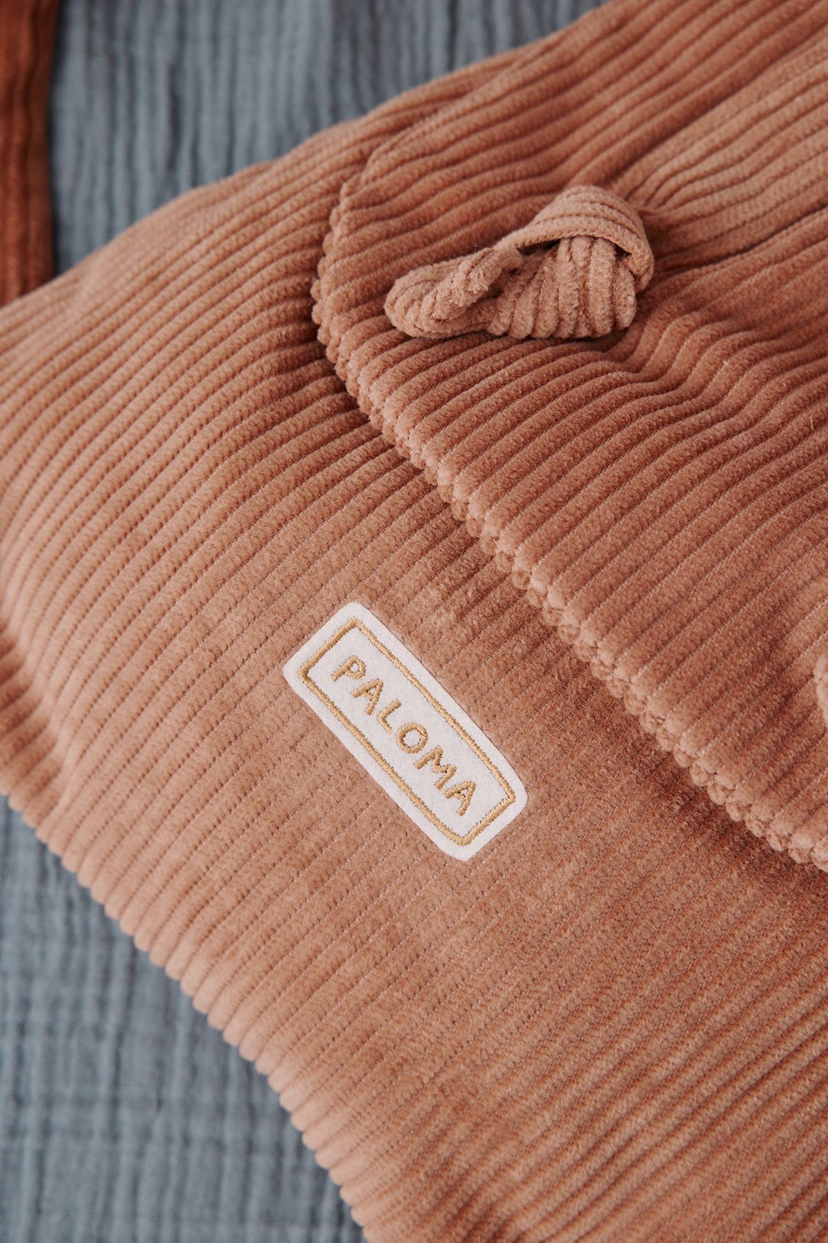 Mochila personalizada de pana para bebés