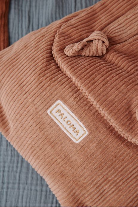 Mochila personalizada de pana para bebés