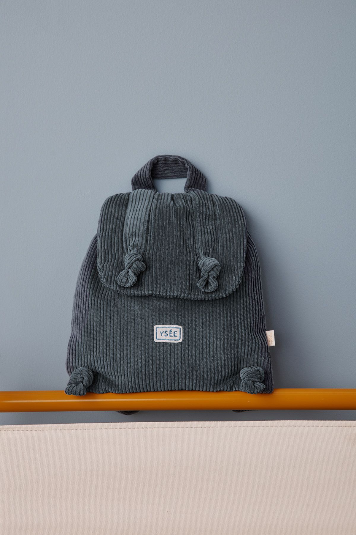 sac à dos bébé personnalisé en velours côtelé