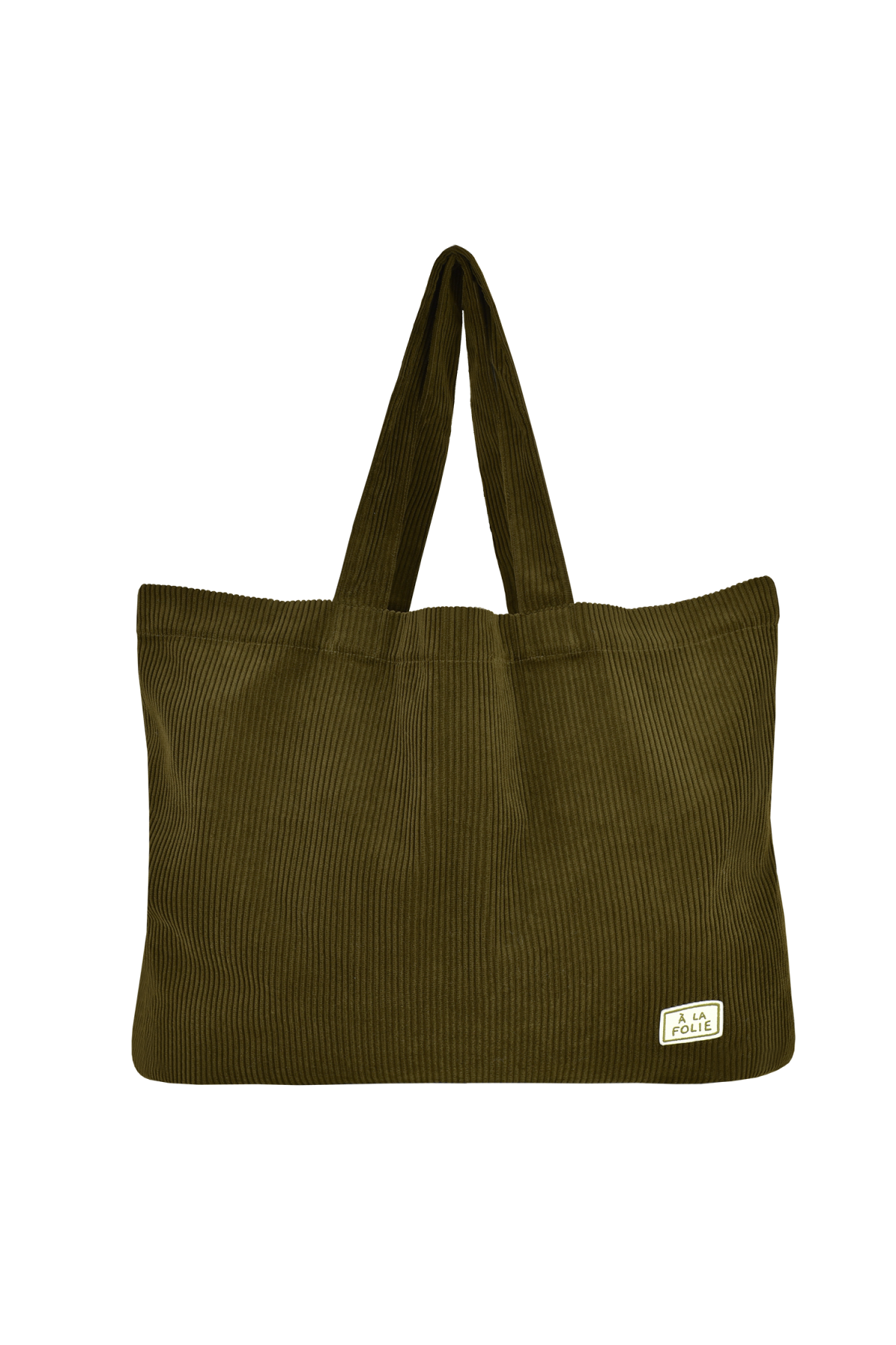 large corduroy tote bag for adults