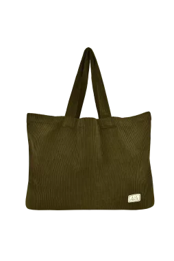 large corduroy tote bag for adults