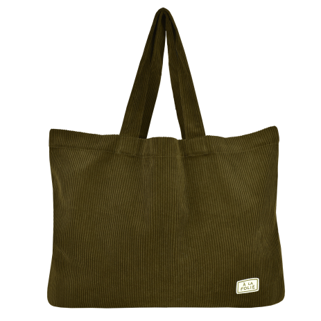 Bolso shopper grande de pana para adultos