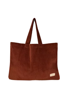 large corduroy tote bag for adults