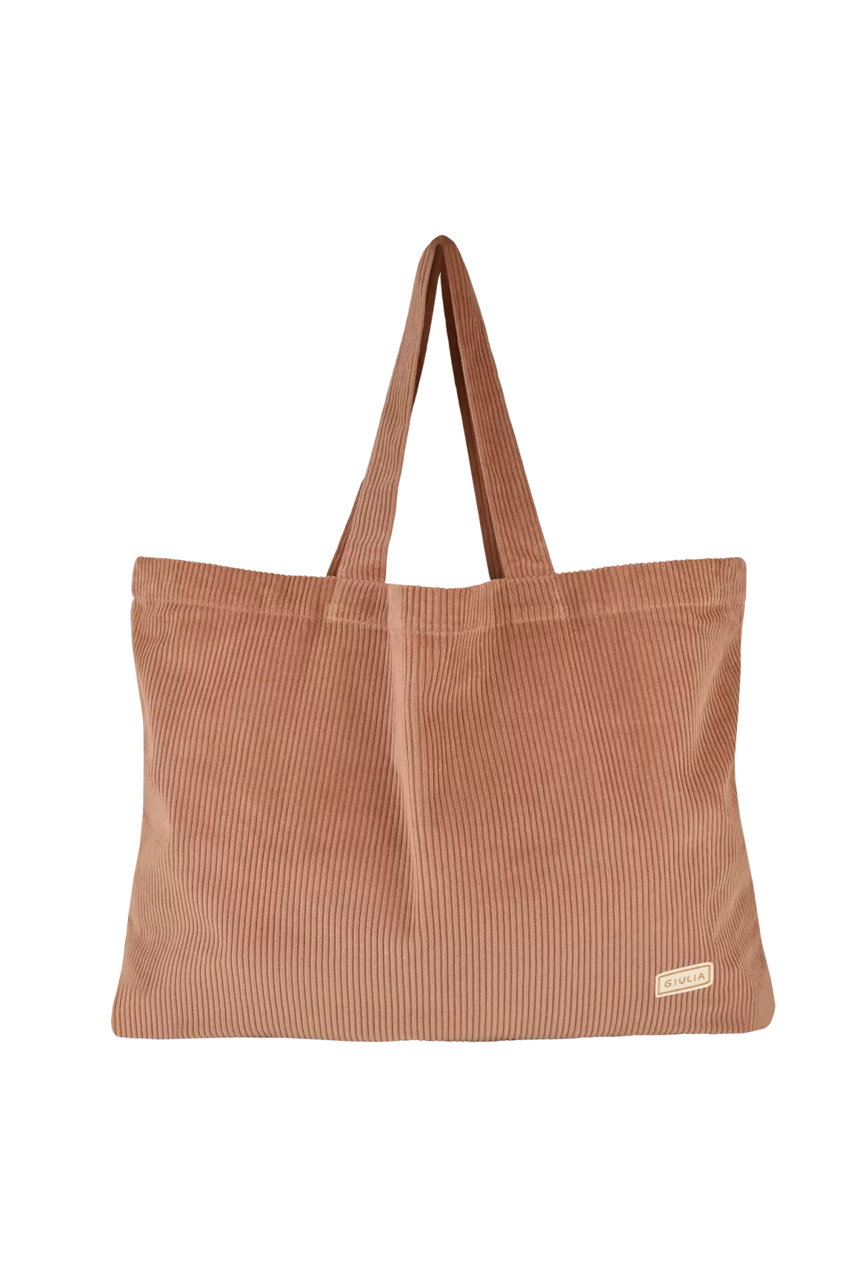 Bolso shopper grande de pana para adultos