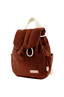 personalized corduroy backpack for kids