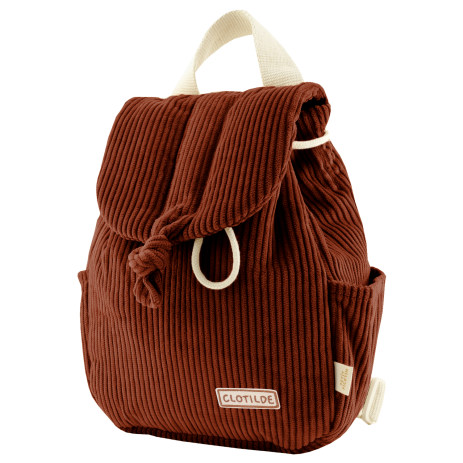 sac à dos enfant personnalisé en velours côtelé