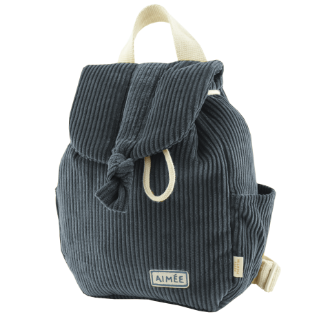 sac à dos enfant personnalisé en velours côtelé