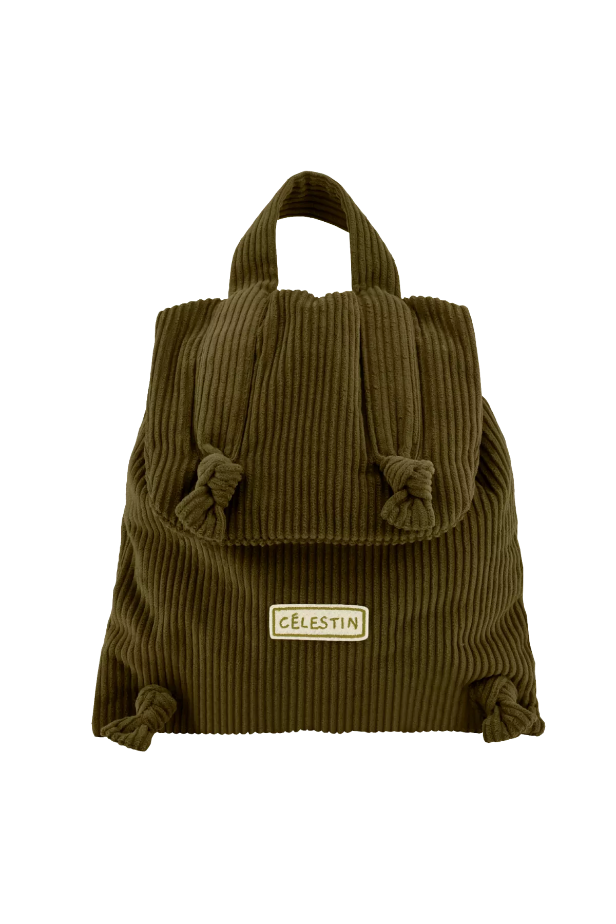 Mochila personalizada de pana para bebés