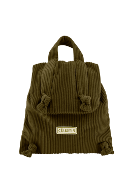 personalized corduroy backpack for babies
