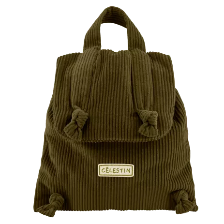 Mochila personalizada de pana para bebés