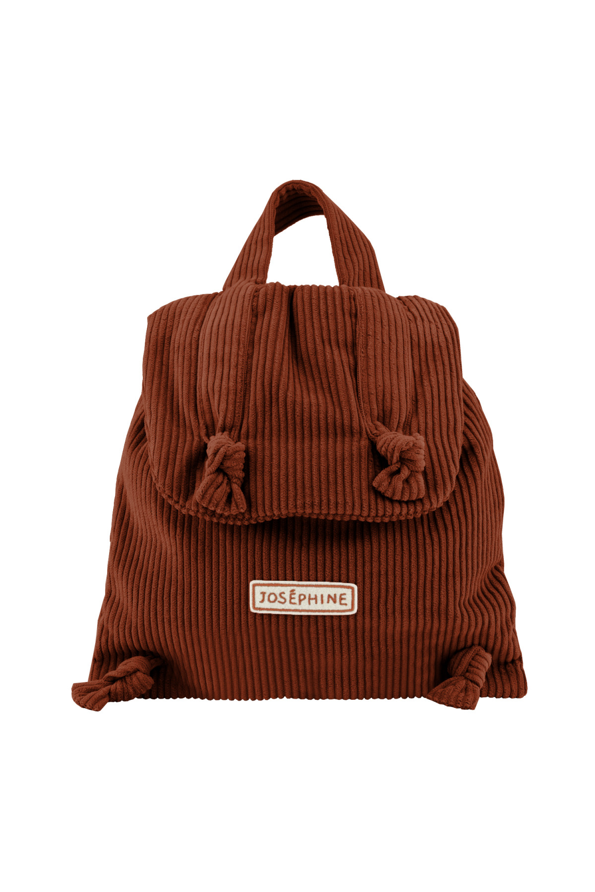 Mochila personalizada de pana para bebés