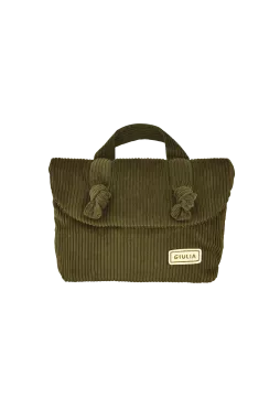 personalized corduroy toiletry bag for babies