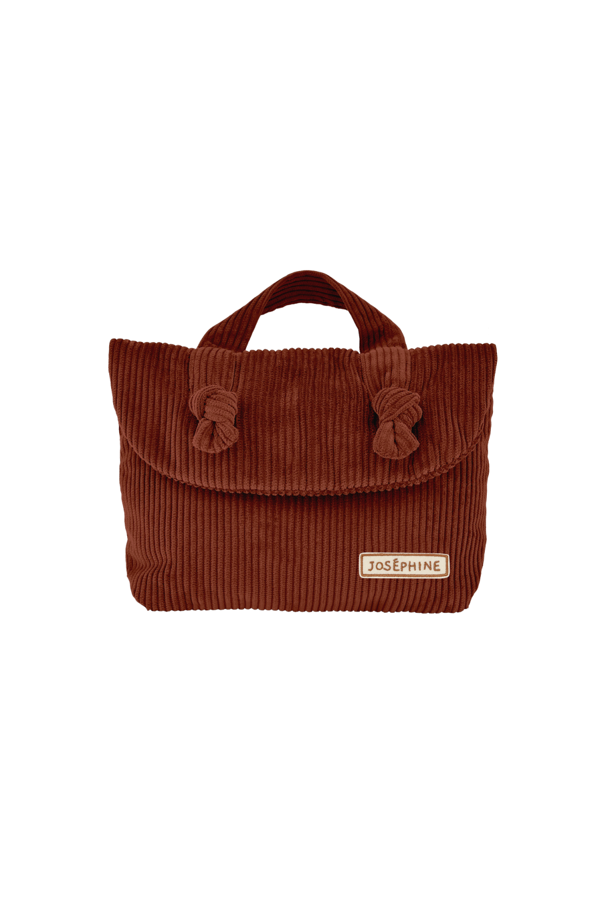 personalized corduroy toiletry bag for babies