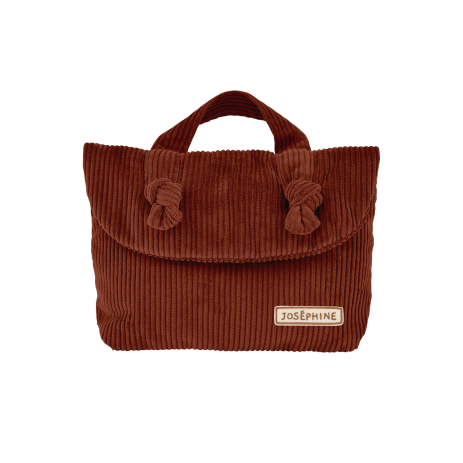 personalized corduroy toiletry bag for babies