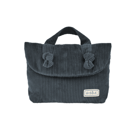 personalized corduroy toiletry bag for babies