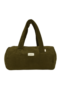 personalizable corduroy bowling bag and gym bag for babies and kids