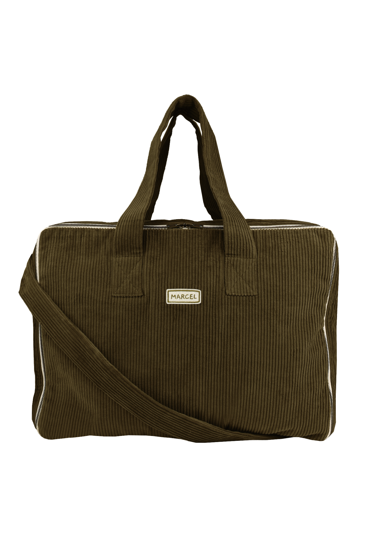 valise personnalisée en velours côtelé bébé enfant parent