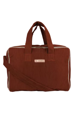 personalized corduroy suitcase for babies, kids, and parents