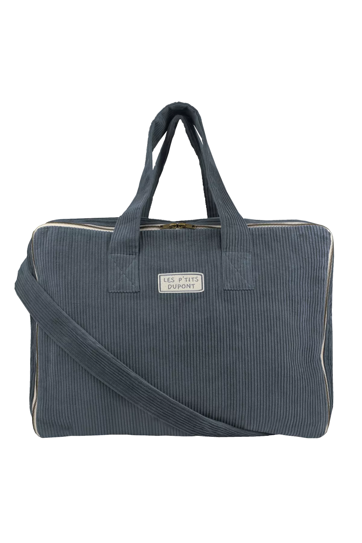 valise personnalisée en velours côtelé bébé enfant parent