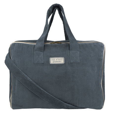 valise personnalisée en velours côtelé bébé enfant parent