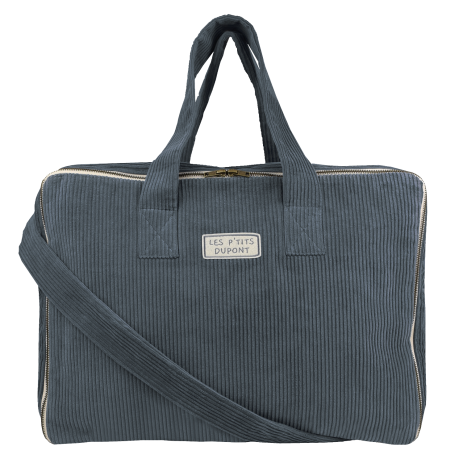 personalized corduroy suitcase for babies, kids, and parents