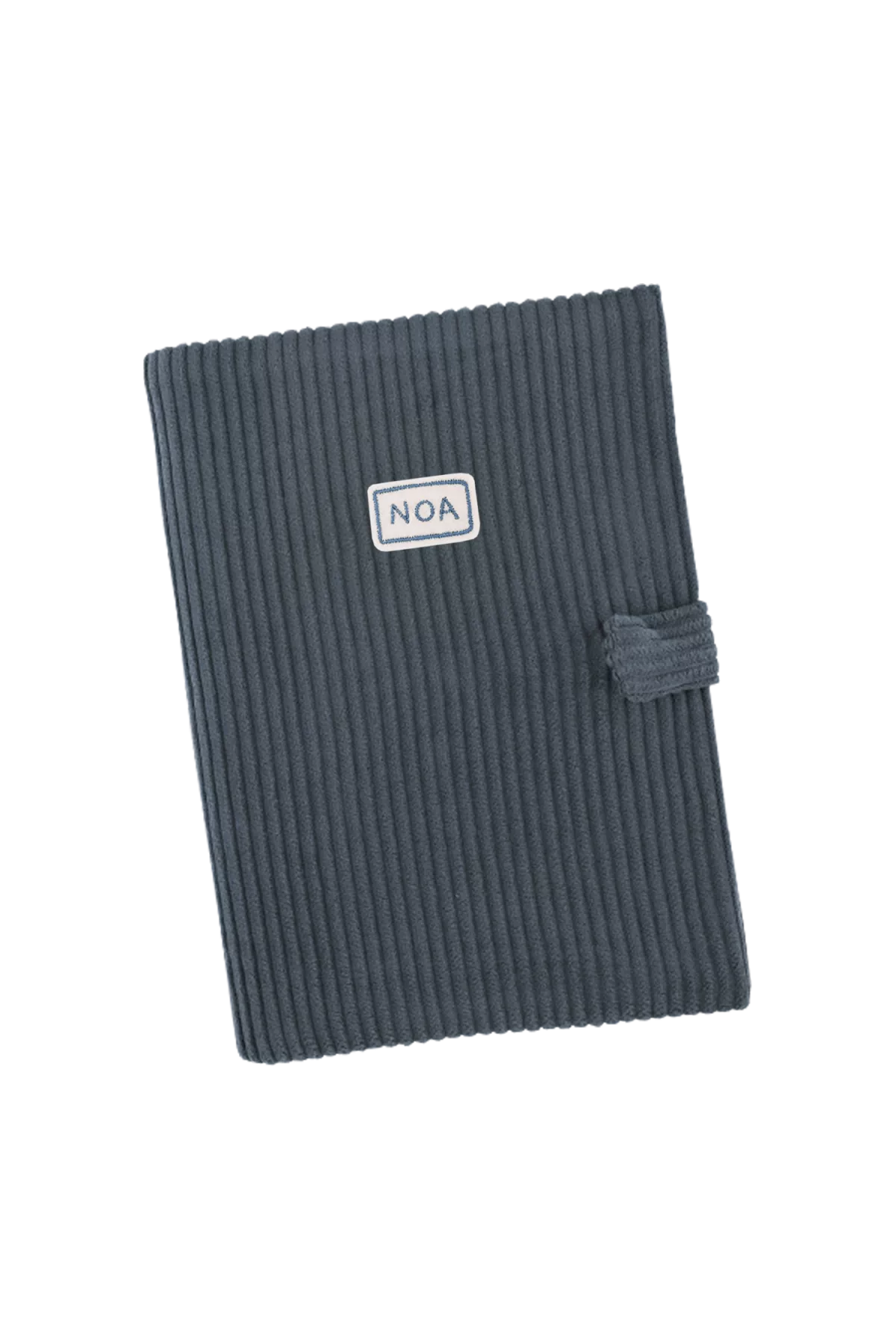 personalized corduroy baby health record cover