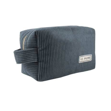 personalized corduroy toiletry bag for babies, kids, and parents