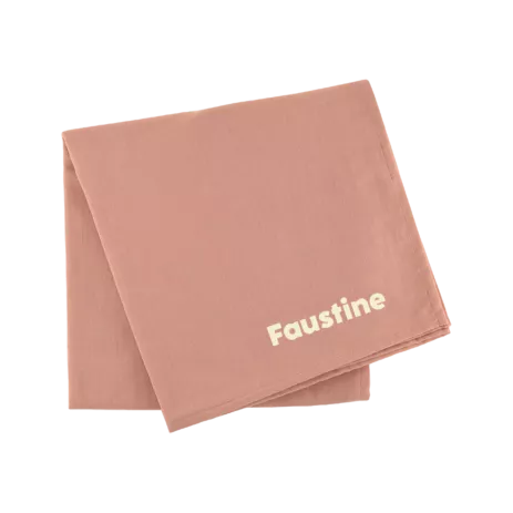 Children’s napkin made from cotton swaddle fabric