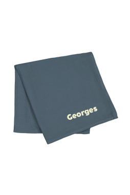 Children’s napkin made from cotton swaddle fabric