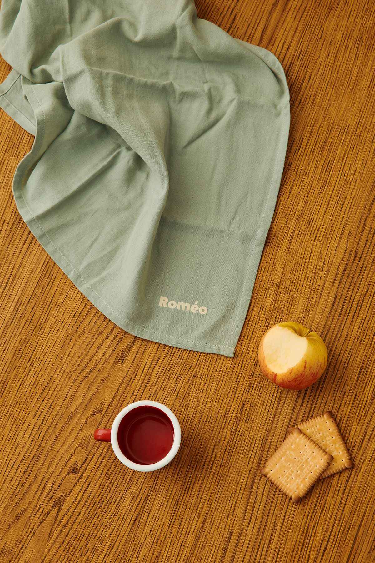 Children’s napkin made from cotton swaddle fabric