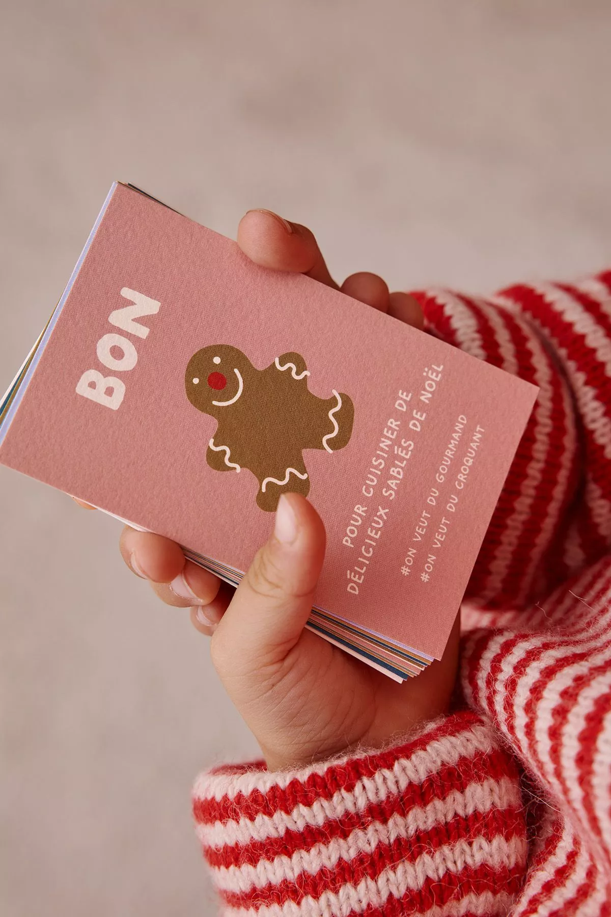 calendrier de l'avent personnalisé en tissu pour noël