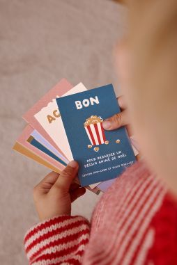 jolies cartes action pour le calendrier de noël personnalisé