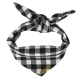 Black-Ecru Gingham
