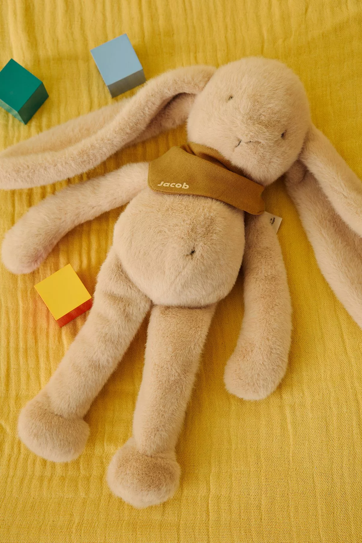 doudou lapin bébé personnalisable cadeau naissance made in france