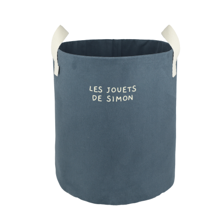 cesta de almacenaje para juguetes de algodón grueso personalizable