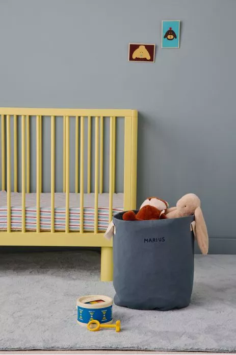 cesta de almacenaje para juguetes de algodón grueso personalizable