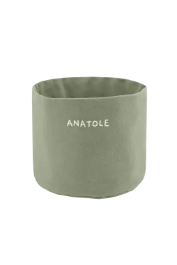 personalizable heavyweight cotton storage basket