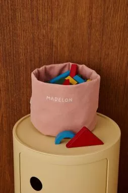 panier de rangement personnalisable coton épais