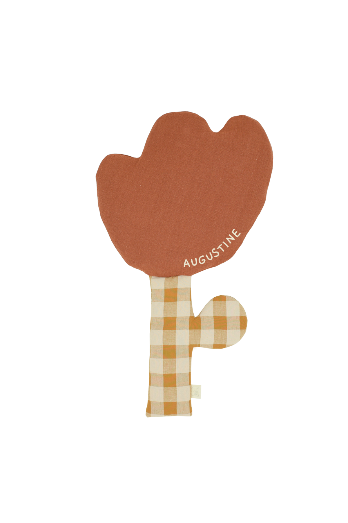 personalizable linen flower wall decor for nurseries and kids’ rooms