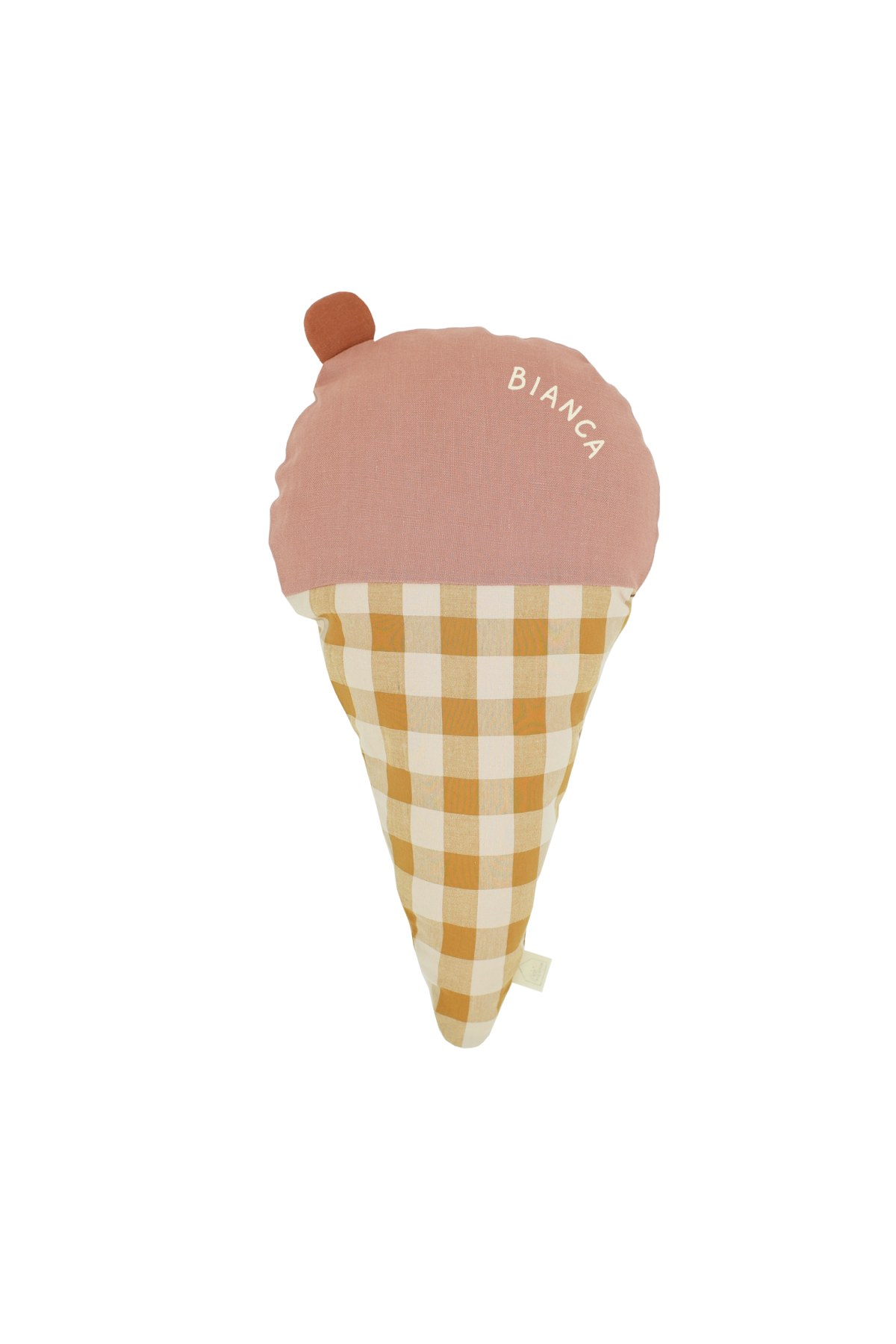 personalizable ice cream pillow wall decor for nurseries and kids’ rooms