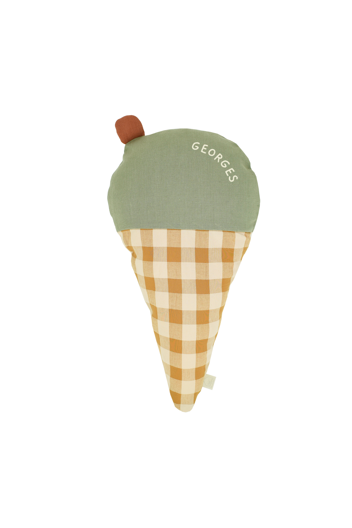 personalizable ice cream pillow wall decor for nurseries and kids’ rooms