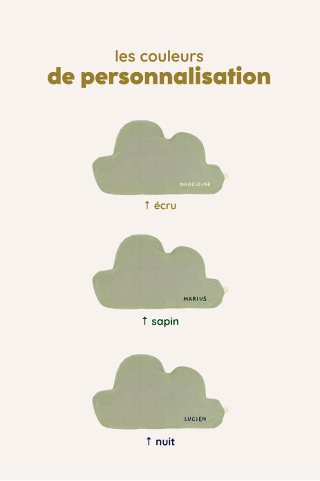 cojín con forma de nube para decorar la pared, personalizable, para habitaciones de bebés y niños