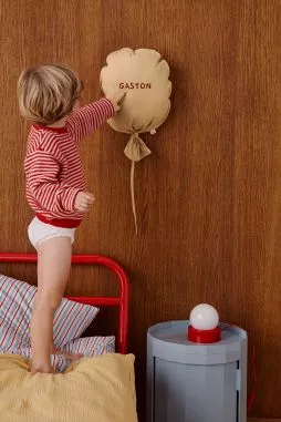 décoration murale en forme de ballon personnalisable pour chambre bébé enfant