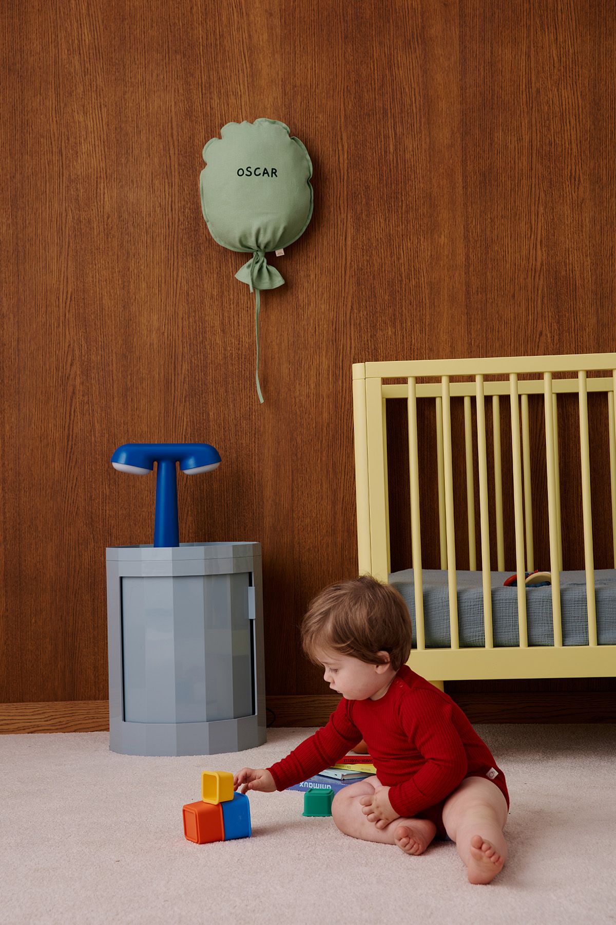 décoration murale en forme de ballon personnalisable pour chambre bébé enfant